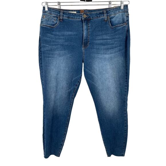 Kut From the Kloth Jeans Carlo Ankle crop skinny size 24W - Picture 1 of 6